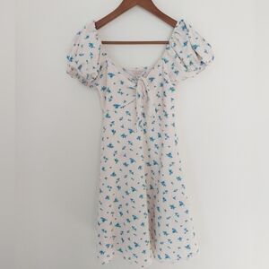 See You Monday Mini Floral Babydoll Dress Size Medium